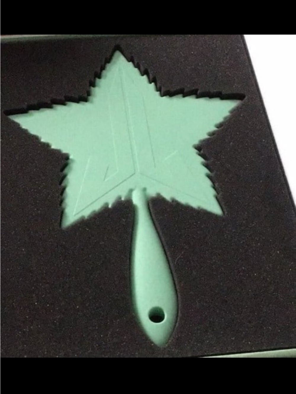 Jeffree Star Mint Green Leaf Star Mirror